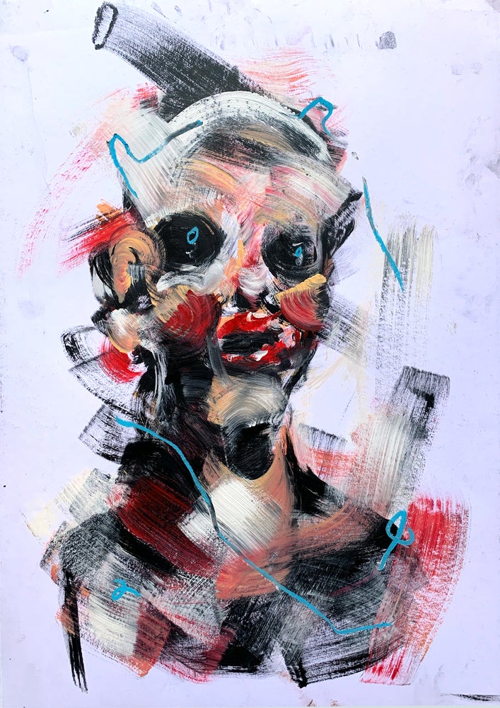 "Real Life Troll 04" Original Work on Paper By Lee Ellis