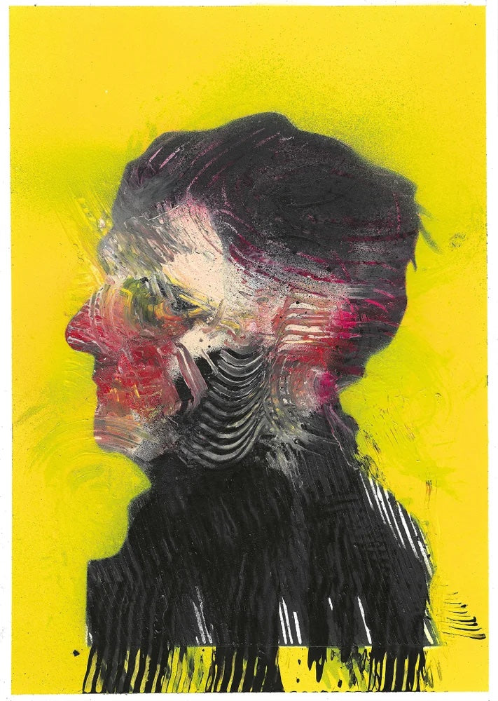 "Champagne for my real friends, real pain for my sham friends (20)" Original Work On Paper By Lee Ellis