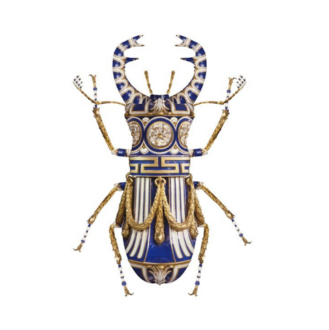 'SÈVRES LUCANUS CERVUS'  LIMITED EDTION BY MAGNUS GJOEN