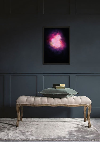 GALAXY EXPLOSION (DIAMOND DUST - PINK) Limited Edition By Lauren Baker