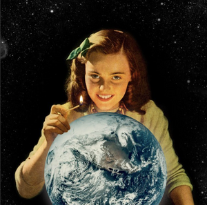 "Global Burning" Limited Edition By Steven Quinn