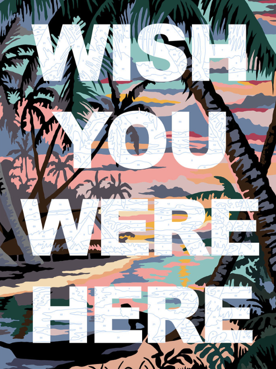 “Wish You Were Here” Limited Edition By Benjamin Thomas Taylor