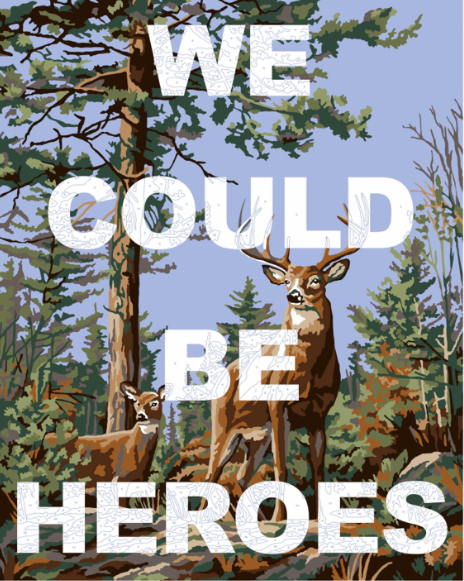 “We Could Be Heroes” Limited Edition By Benjamin Thomas Taylor