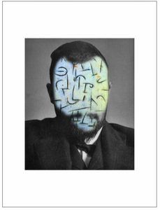 'Portrait 35: Klee’  Digital Collage by Roberto Voorbij