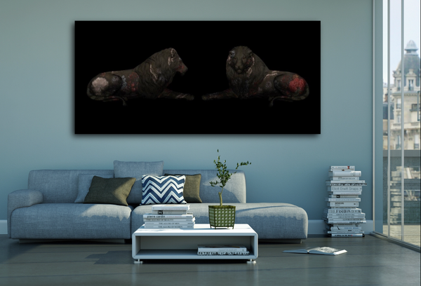 "DEATH MUST FIND YOU ALIVE TO TAKE YOU" Limited Edition by MAGNUS GJOEN