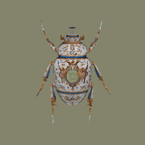 "THE MINTON SCARAB" Limited Edition By Magnus Gjoen
