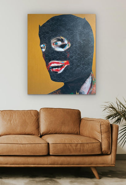 "Wide Eyed And Hungry" Original Painting By Lee Ellis
