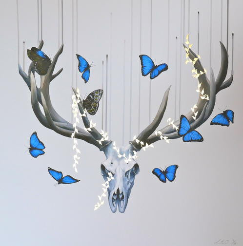 "Born to Die" - Handfinished Gold Edition - Louise McNaught