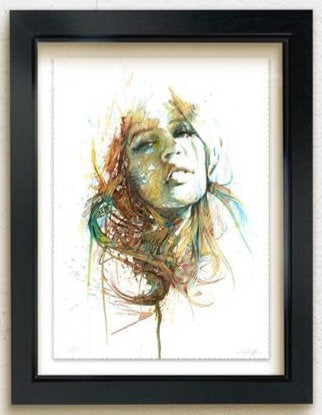 "Solace" Hand finished Limited Edition by Carne Griffiths