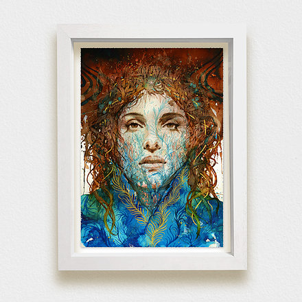 "The Crown" Hand finished Limited Edition by Carne Griffiths