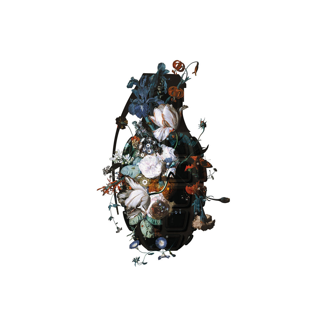 "FLOWER GRENADE II" Limited Edition By Magnus Gjoen