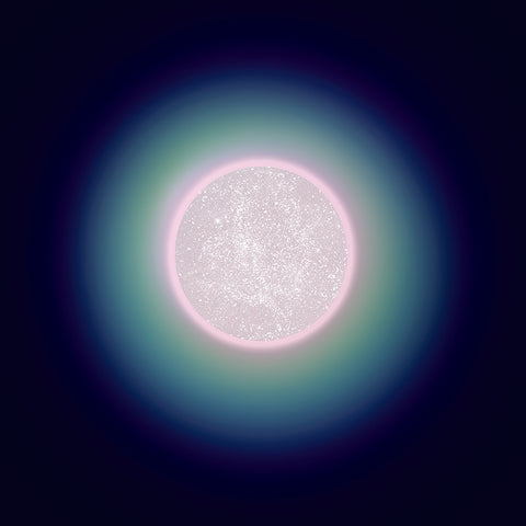 341.3Hz (Heart) Original Print By Lauren Baker
