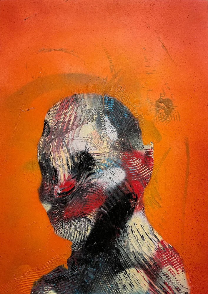"if you're happy and you know, burn it all (05)" Original Work On Paper By Lee Ellis