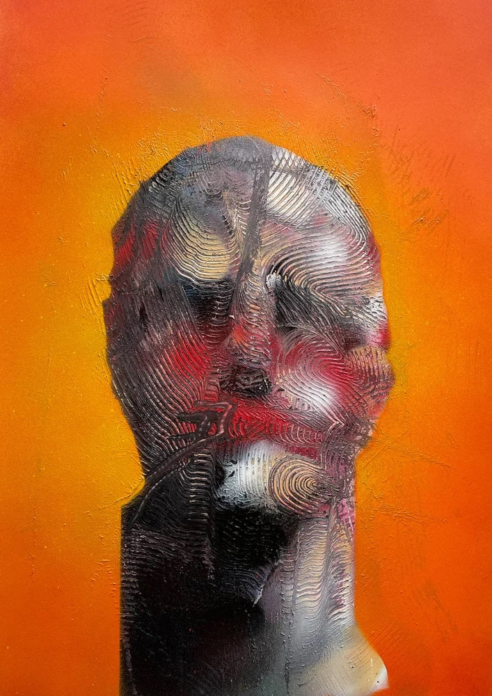 "if you're happy and you know, burn it all (06)" Original Work On Paper By Lee Ellis