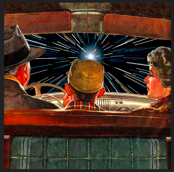"Light Speed Grandpa" Limited Edition Print By Steven Quinn