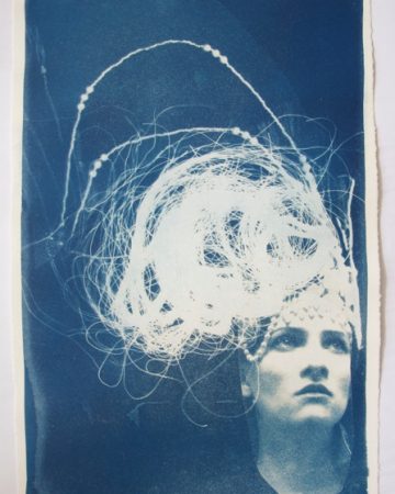 "Momentary Montage" Cyanotype by Rosie Emerson