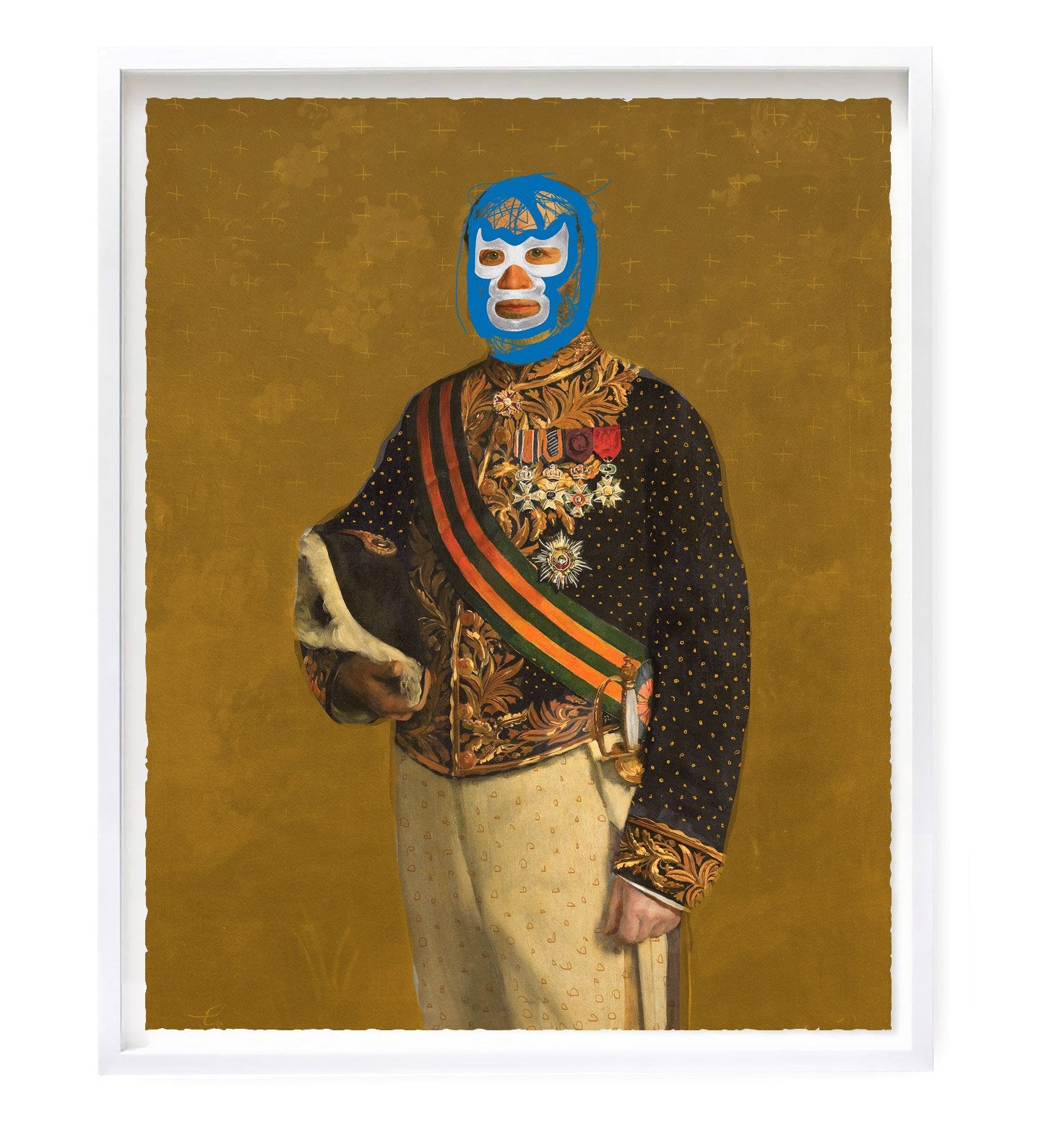 "Portrait of Heroes - Fredrik's Jacob" Original Print By Heath Kane