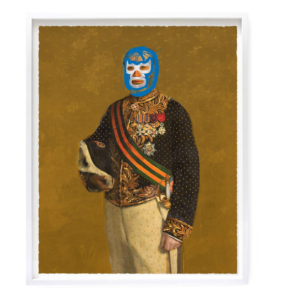 "Portrait of Heroes - Fredrik's Jacob" Original Print By Heath Kane