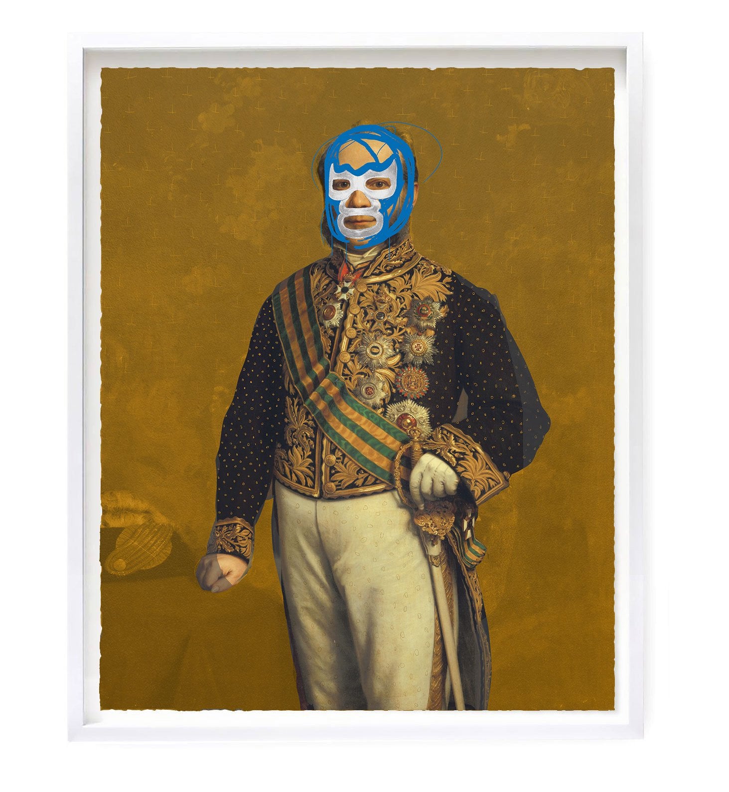 "Portrait of Heroes - Pieter Mijer " Original Print By Heath Kane