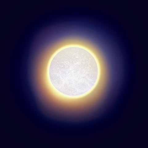 320Hz (Solarplexus) Original Print By Lauren Baker